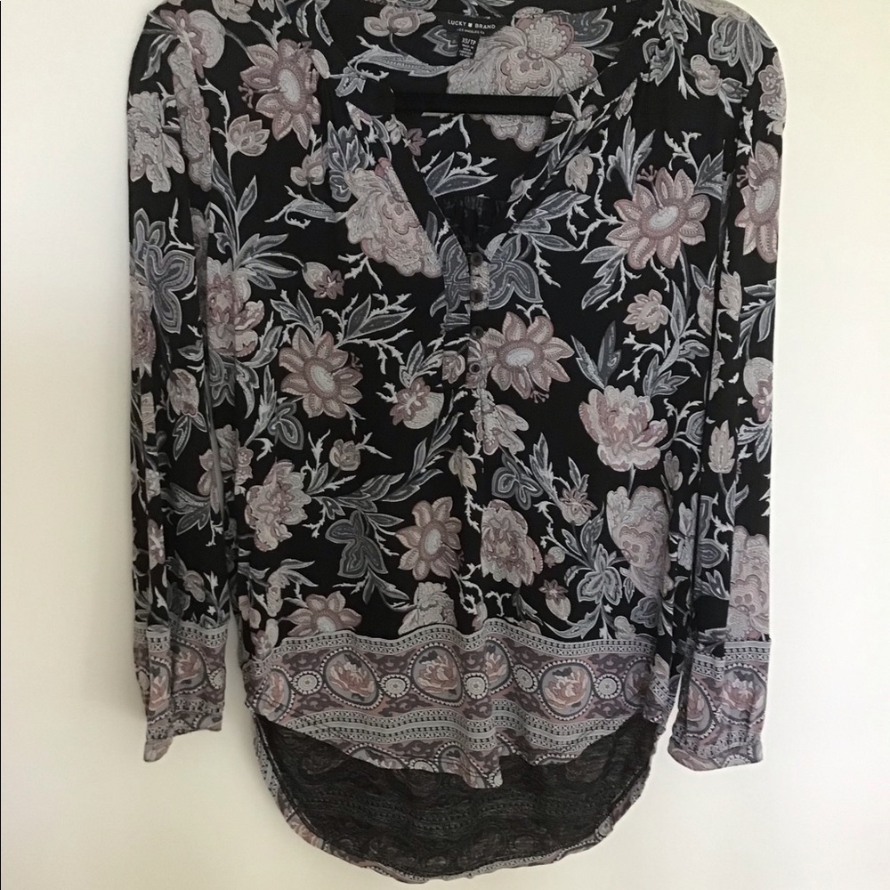 Lucky Brand floral top